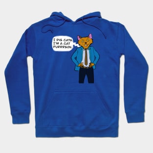 Business Cat Digs Cats Hoodie